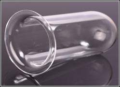 quartz glass top hat